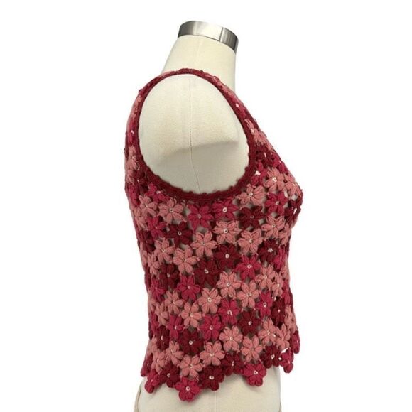 NWT Alice + Olivia Reva Flower Tank (Crochet) - Picture 11 of 16
